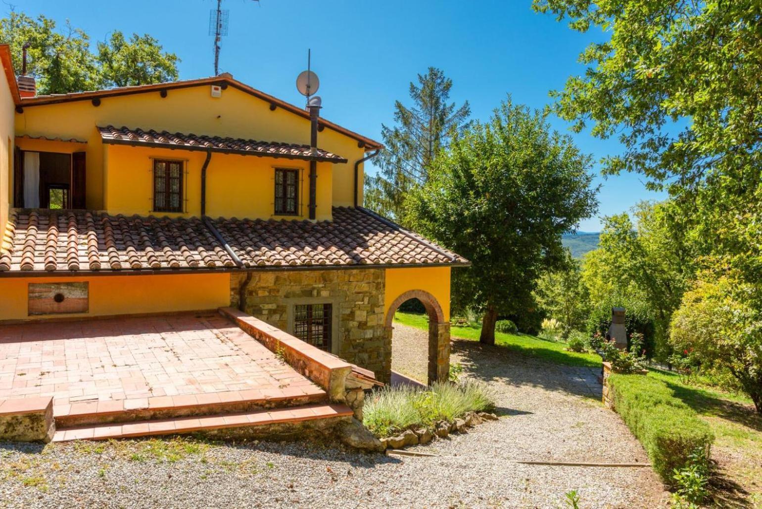 Villa Casa Al Sole Siena Esterno foto