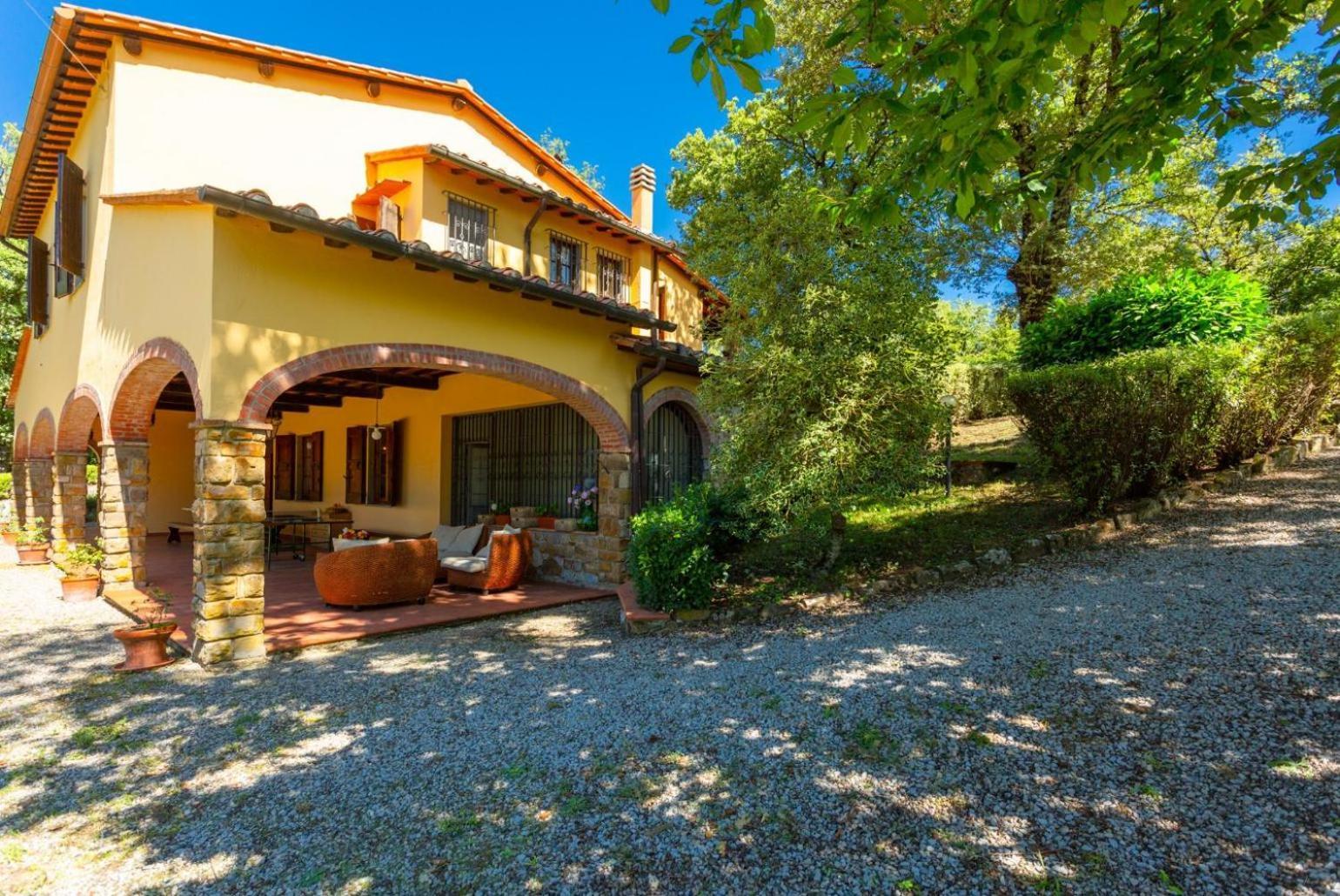 Villa Casa Al Sole Siena Esterno foto