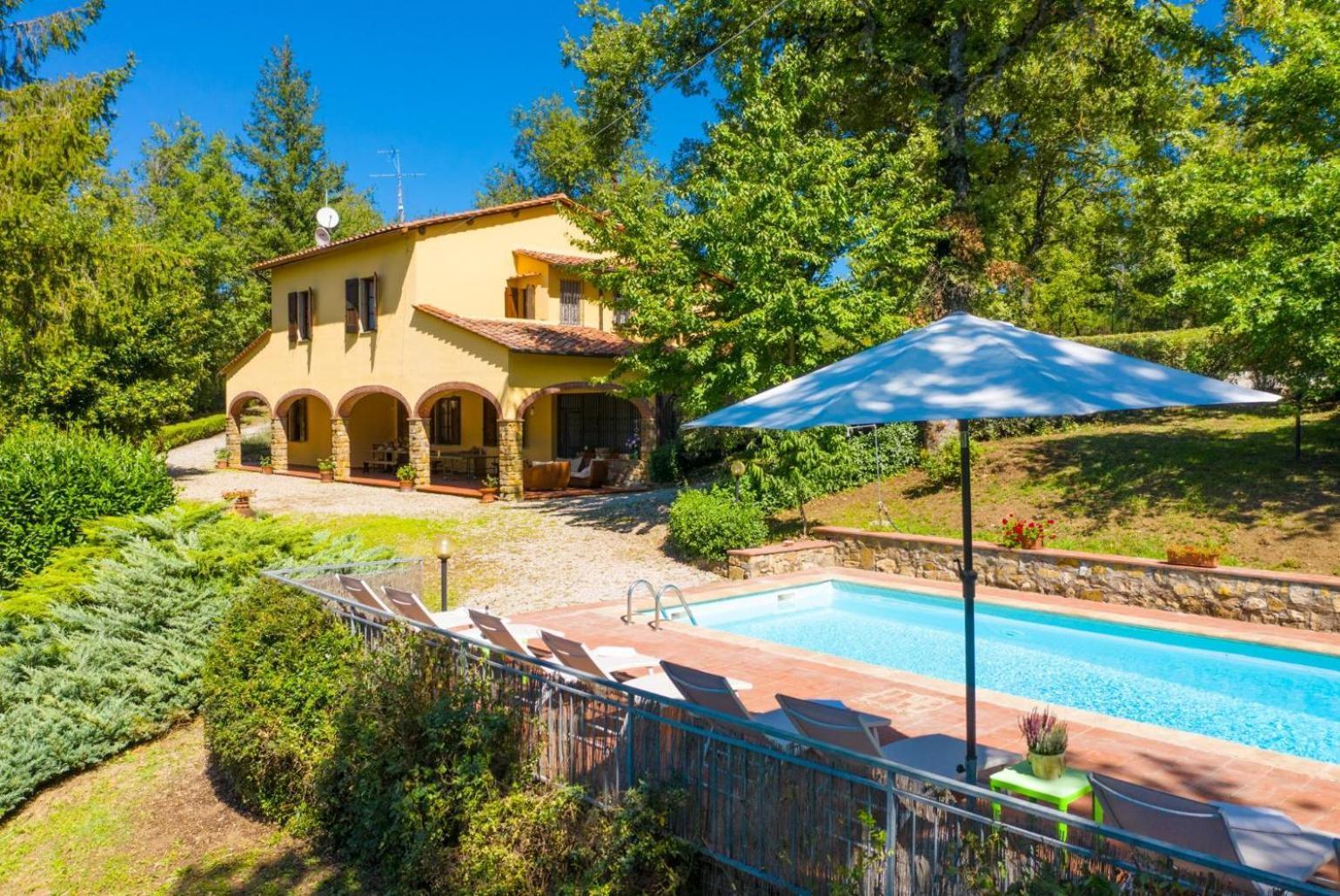 Villa Casa Al Sole Siena Esterno foto