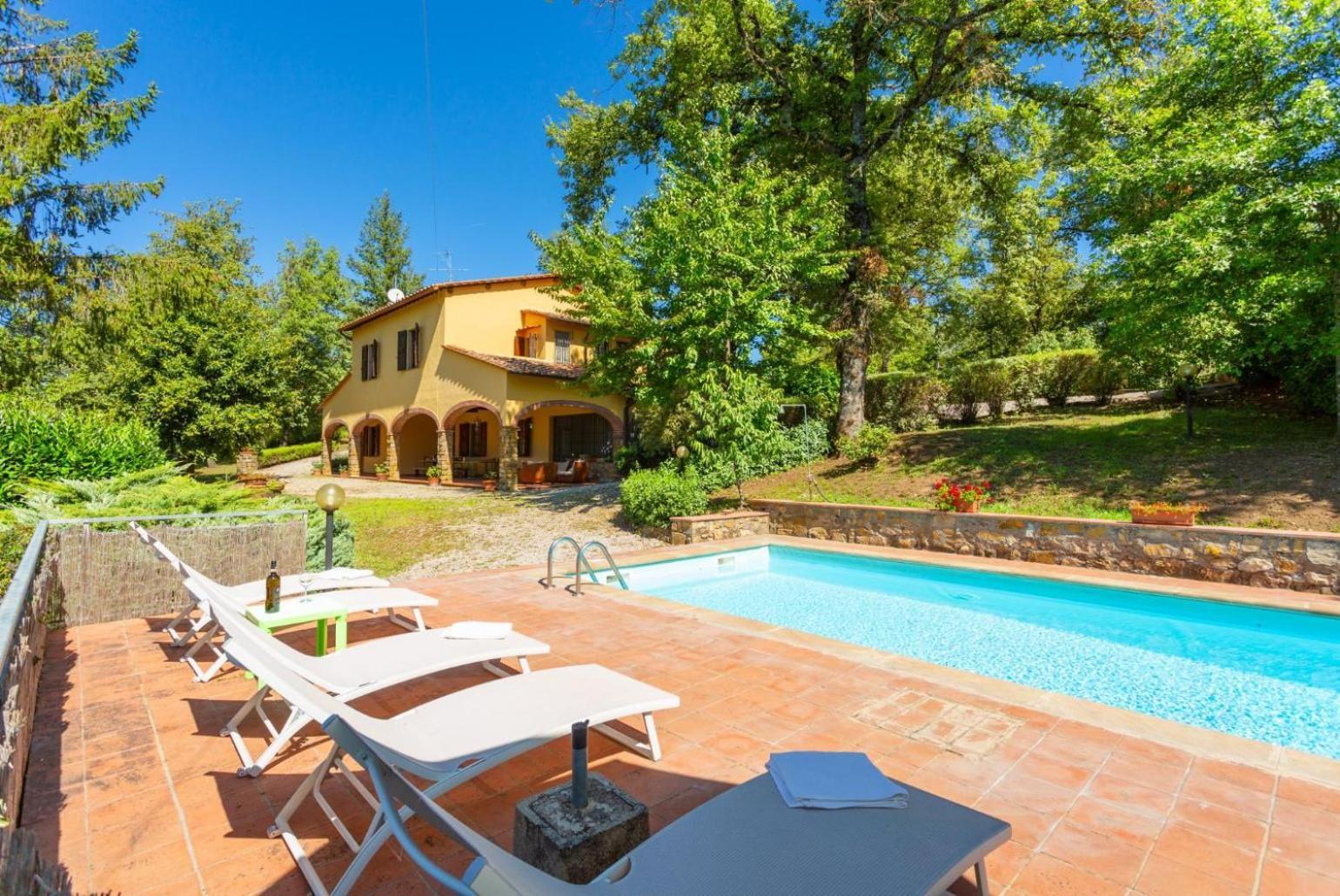 Villa Casa Al Sole Siena Esterno foto