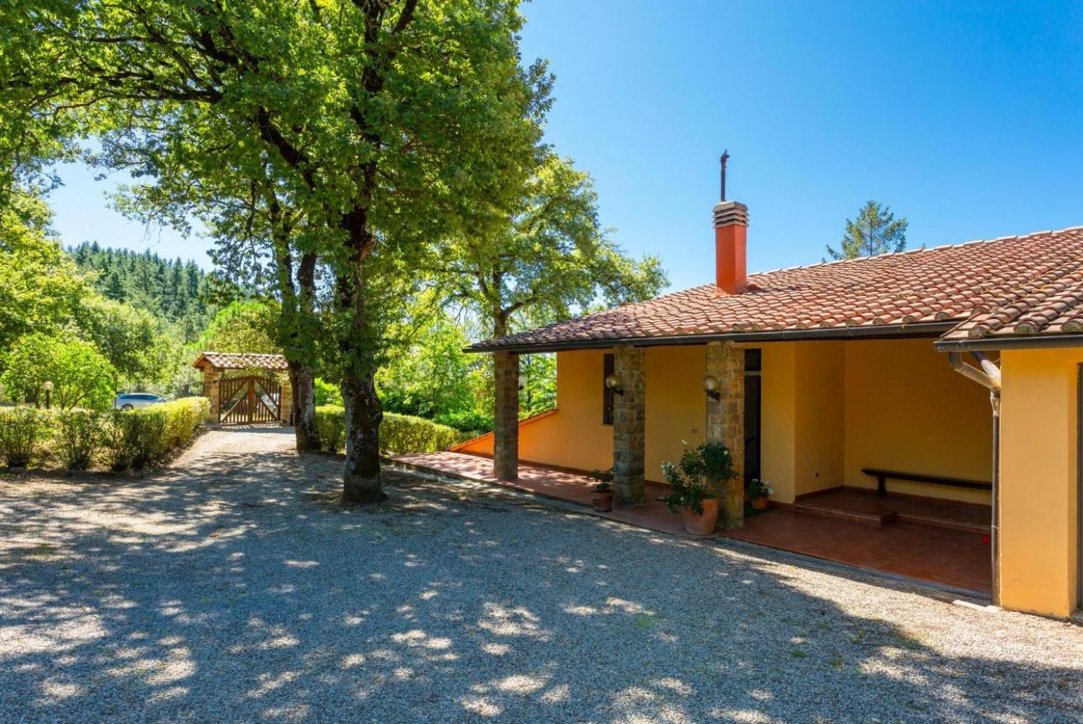 Villa Casa Al Sole Siena Esterno foto