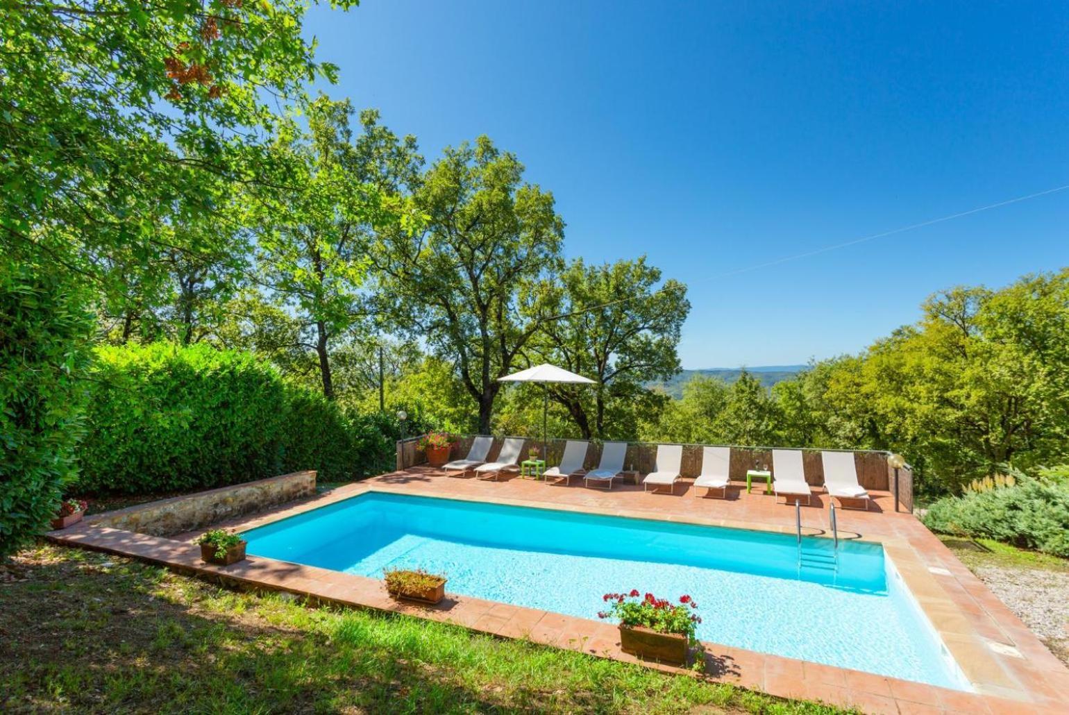 Villa Casa Al Sole Siena Esterno foto
